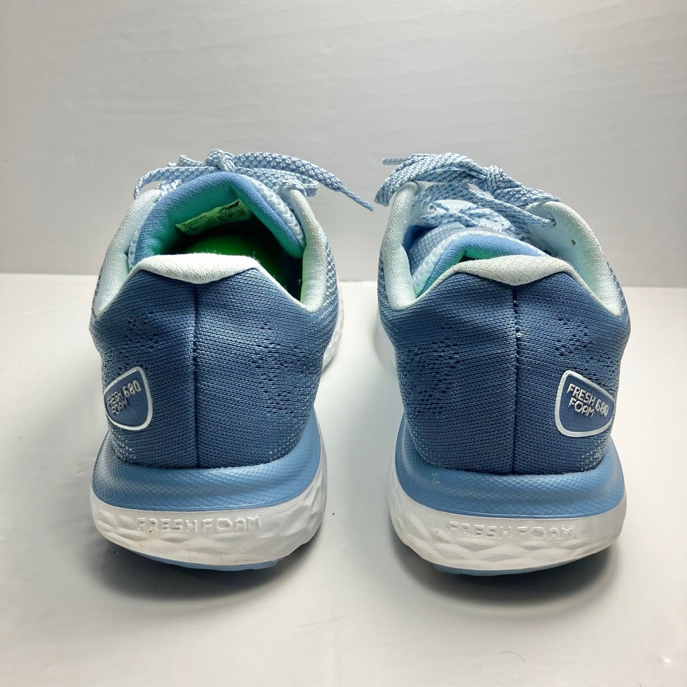New Balance Fresh Foam 680 Womens Sz 9 Pale Blue Running/Trainers Shoes W680LB7w - Picture 5 of 9